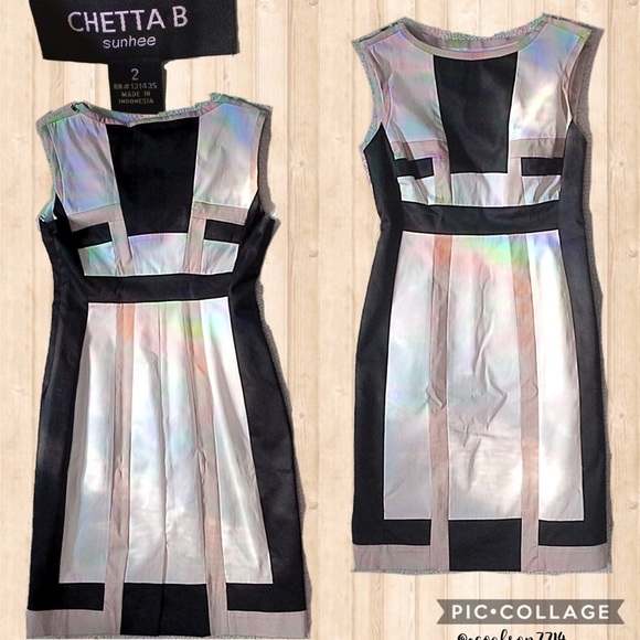 Chetta B sunhee Dresses & Skirts - sale Chetta B colorblock dress size 2